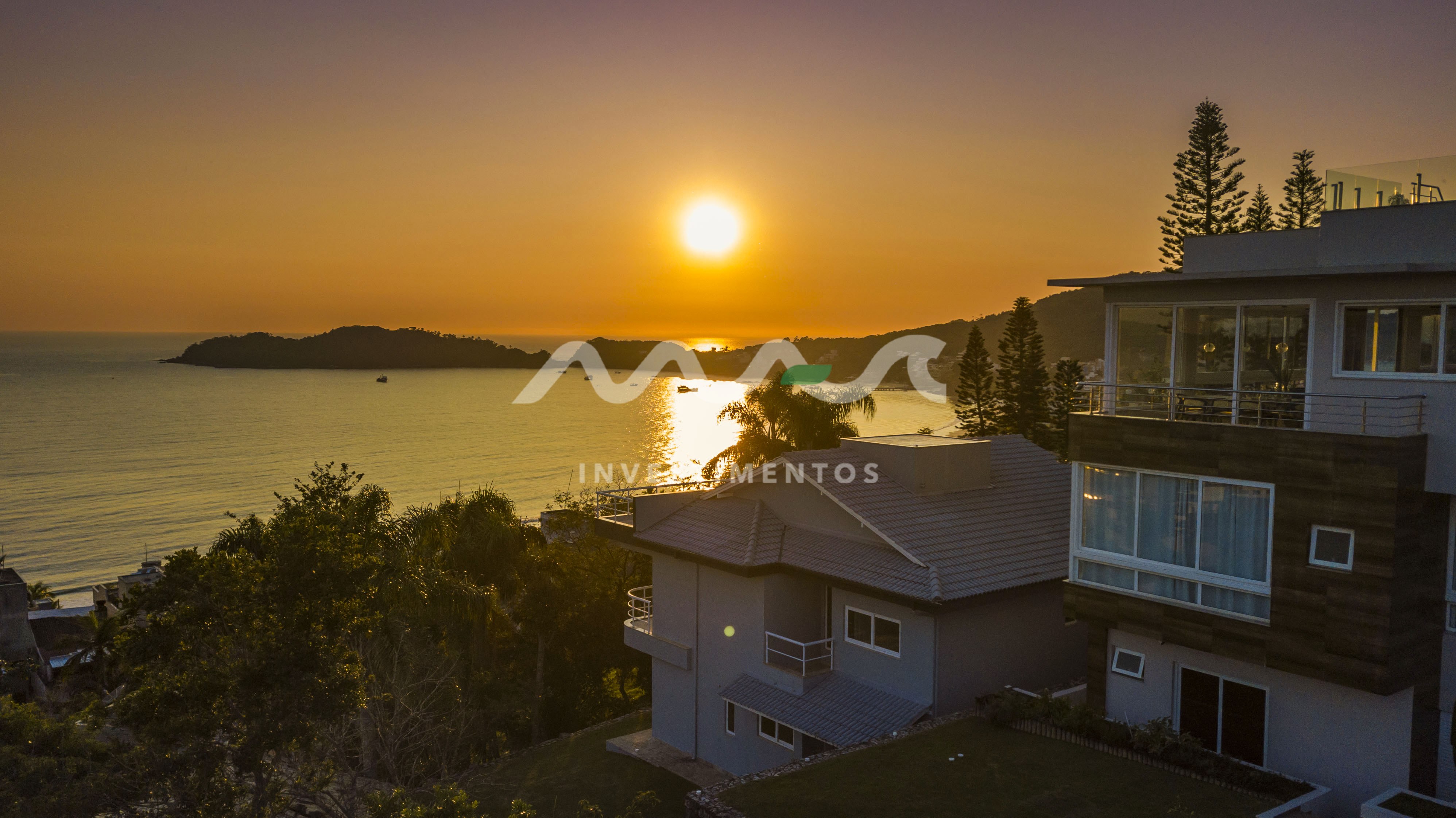 Casa com vista panorâmica para o mar